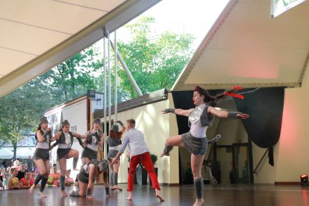 Fragment festiwalu tańca